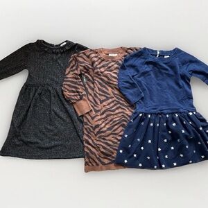 Girls Dress Bundle 4–5T | Zara Gap Carter’s | Long Sleeve Dresses